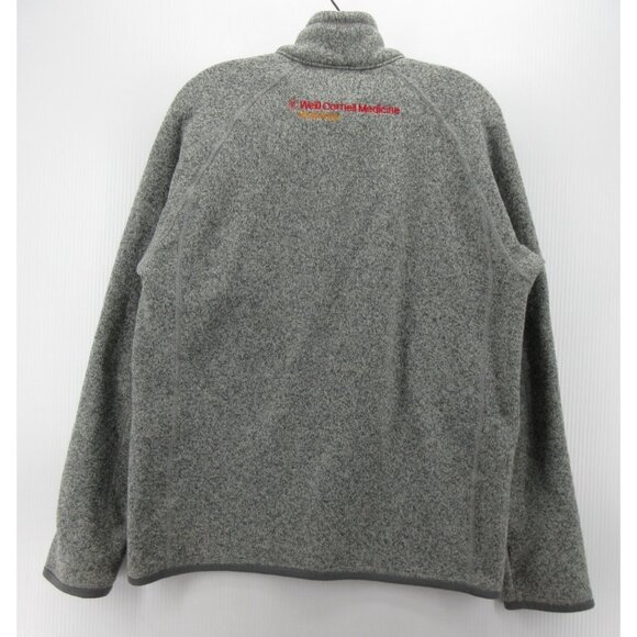 Patagonia Jacket Medium Better Sweater 1/4 Zip Pullover Medicine Logo * - Picture 9 of 15